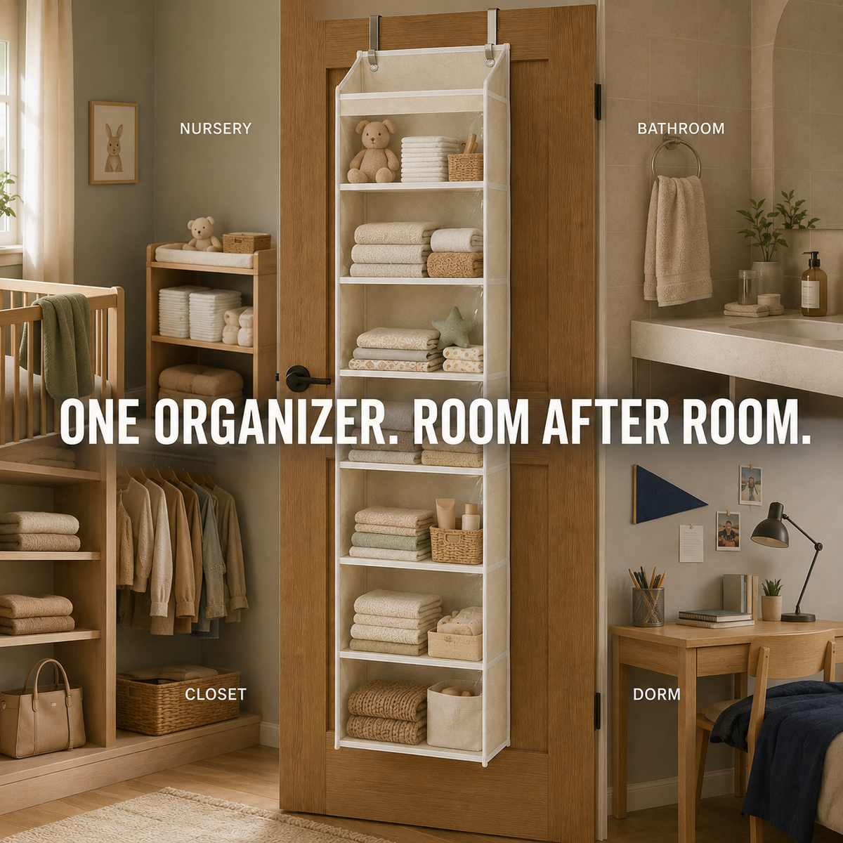 Celyvon® 🏡Over-the-Door Pocket Organizer