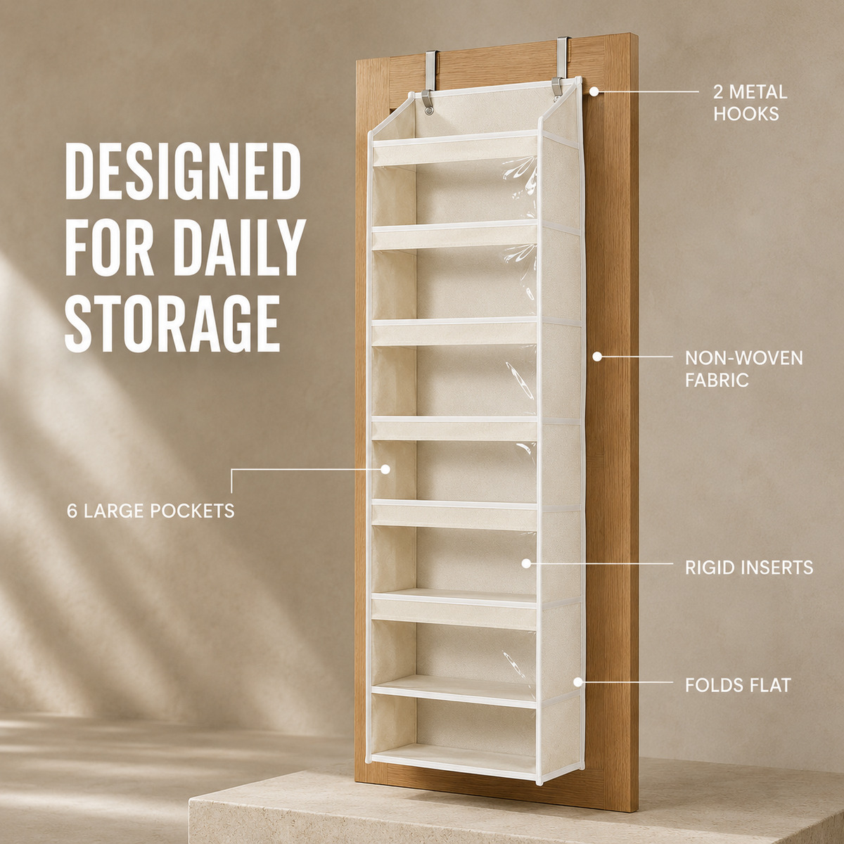 Celyvon® 🏡Over-the-Door Pocket Organizer