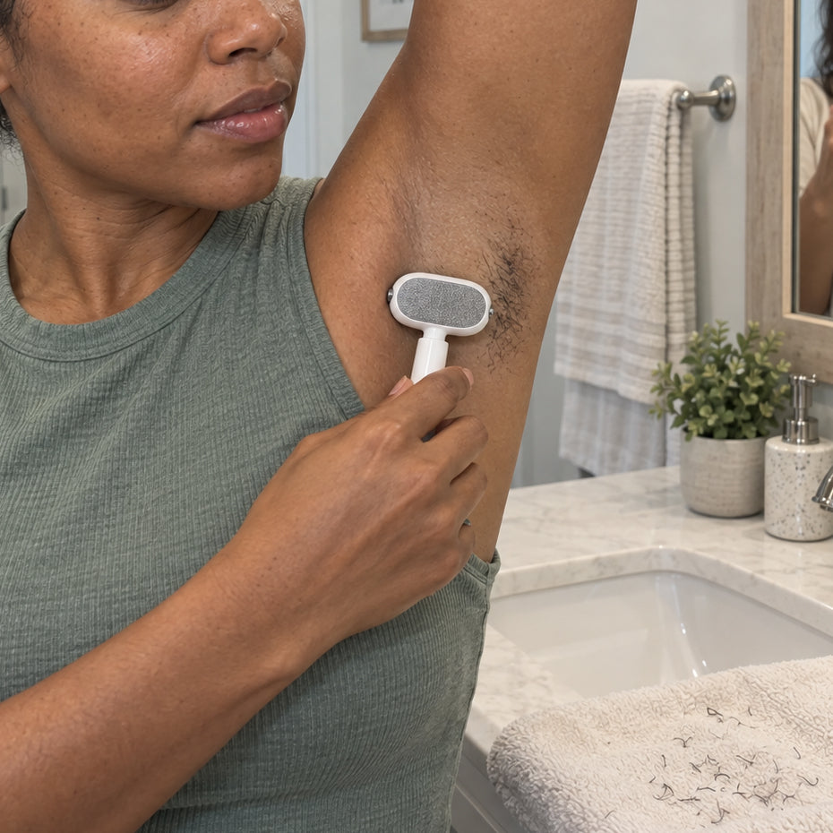 Celyvon multi-care tool used under the arm